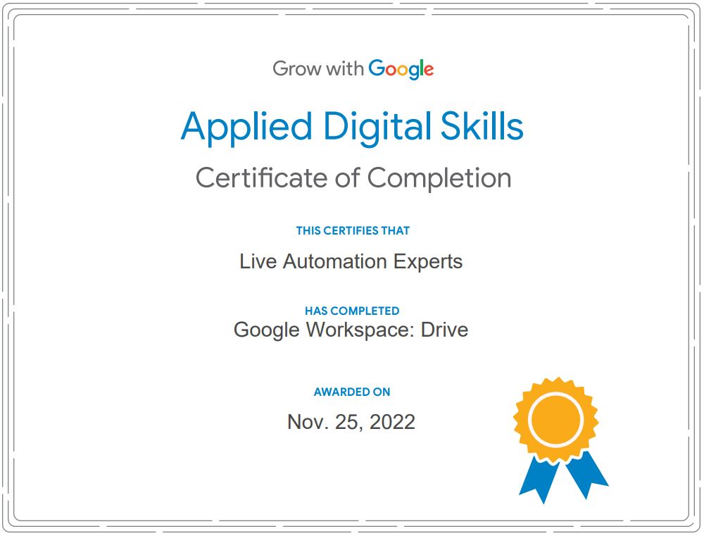 certs_Google Drive
