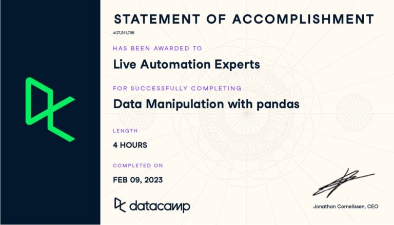 Data Manipulation with pandas